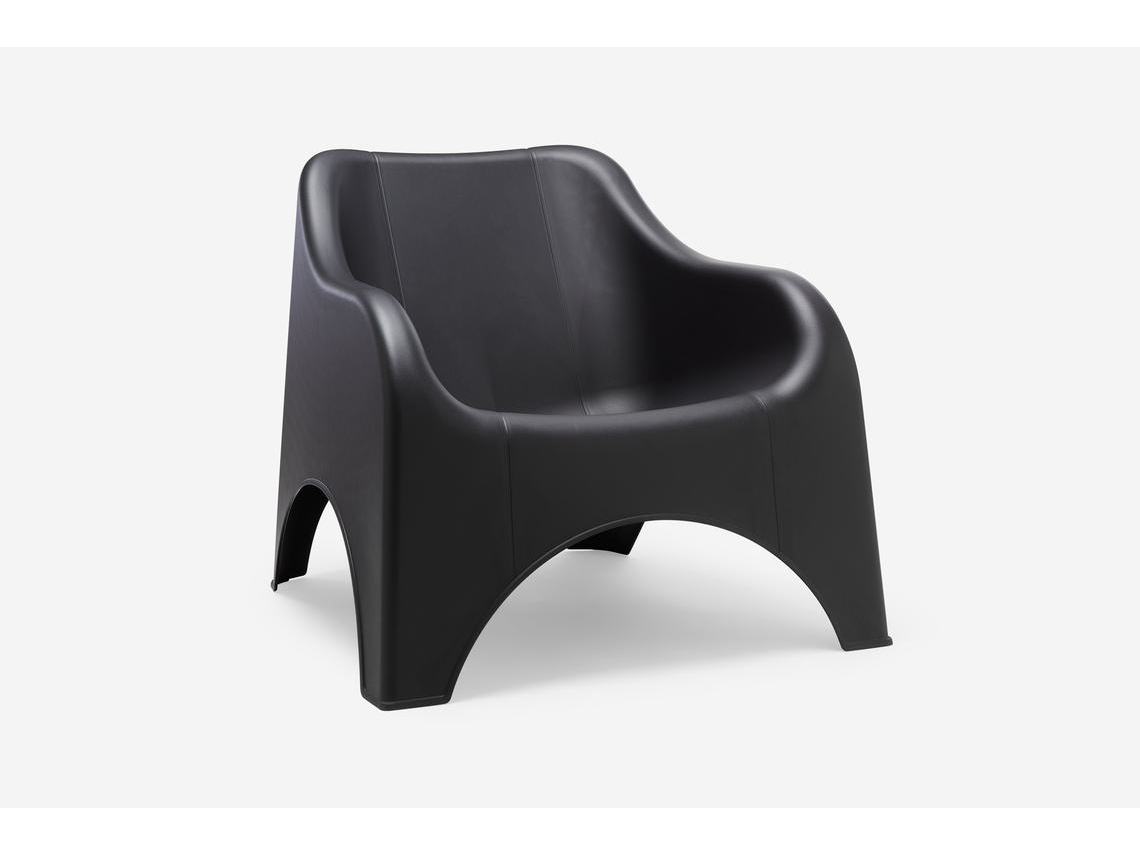 Silla de Jardín IPAE-PROGARDEN Nuvola Antracita (79x81x71cm)