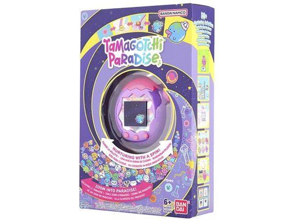 Tamagotchi Paradise 紫色 デジタルペット Juego Electrónico BANDAI Tamagotchi Paradise (Edad Mínima