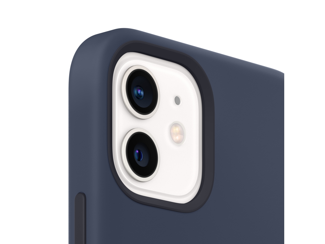 Funda MagSafe iPhone 12/ 12 Pro APPLE Silicona Azul Marino Intenso