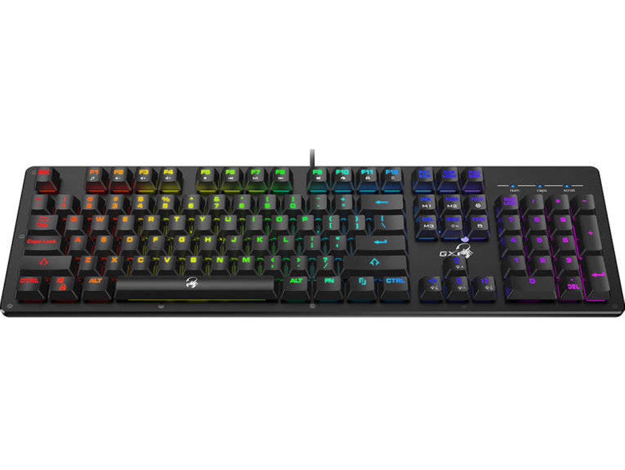 Teclado Gaming GENIUS Scorpion K10 (Mecánico - Idioma Español - Iluminado)