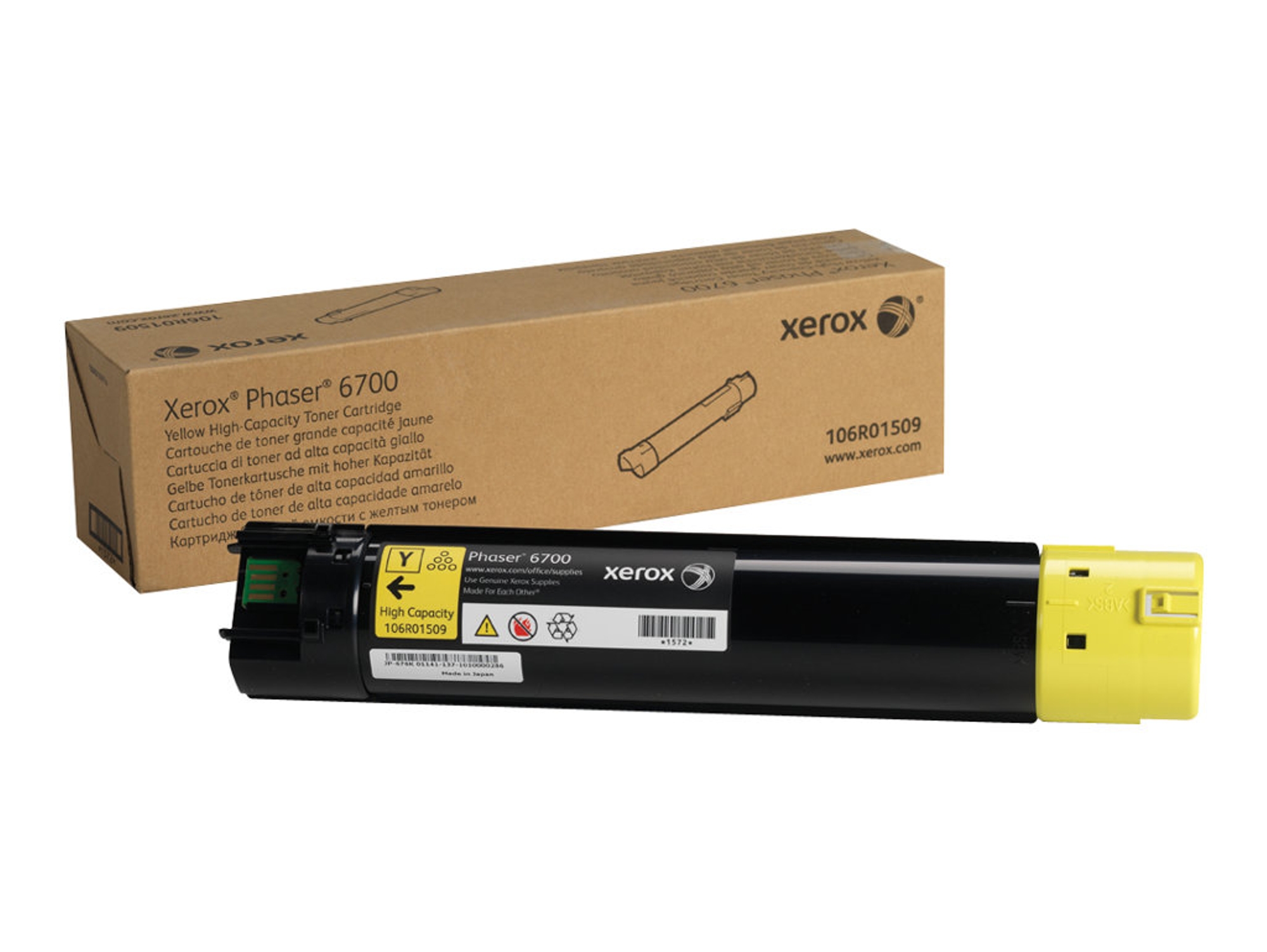 Tóner XEROX 6700 12000 pág Amarillo