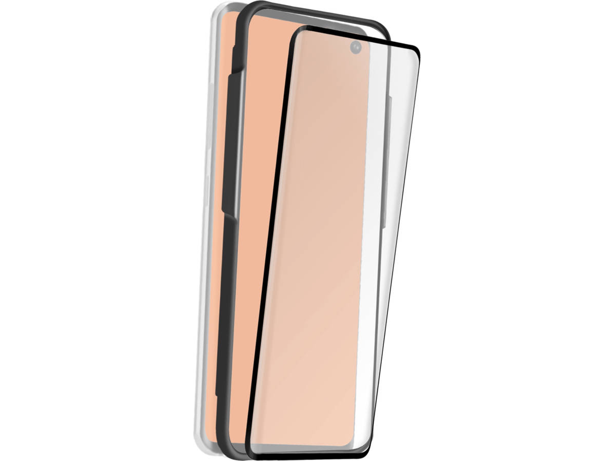 Protector de pantalla SBS Full Glue 4D Samsung Galaxy S10 Lite negro