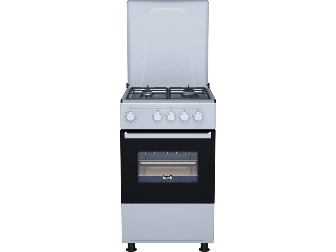 Cocina KUNFT KGS4504/1 WH (Outlet Grado A - 50 L - Gas Butano-Propano - Blanco)