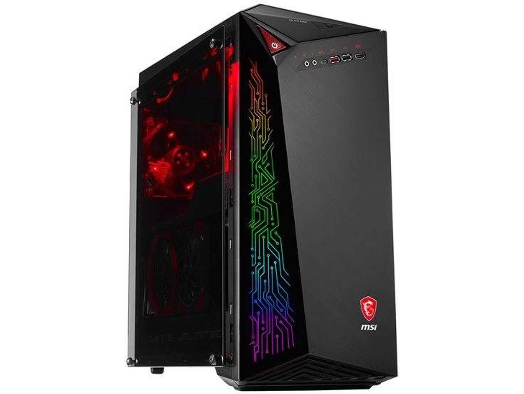 Desktop Gaming MSI Infinite A 8RC426 (Intel Core i7-8700 - NVIDIA GeForce GTX 1060 - RAM: 8 GB - 2 TB HDD + 128 GB SSD)