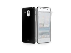 Carcasa y protector de pantalla SBS Aero Huawei G525 negro
