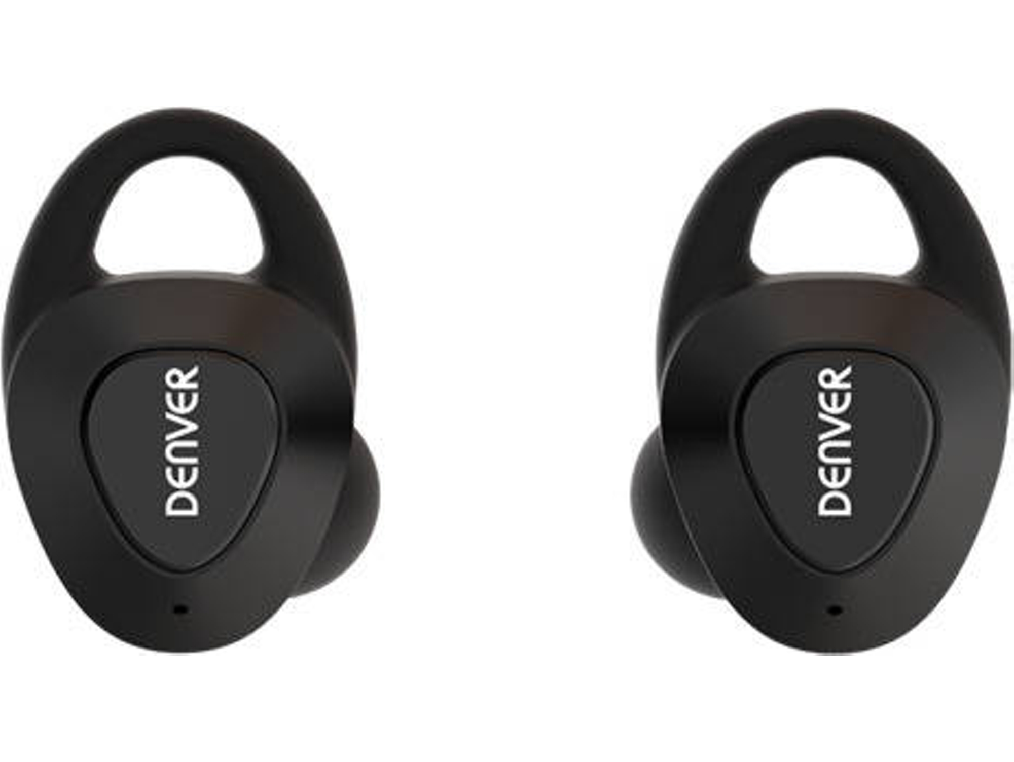 Auriculares Bluetooth True Wireless DENVER Twe-51 (In Ear - Micrófono - Negro)
