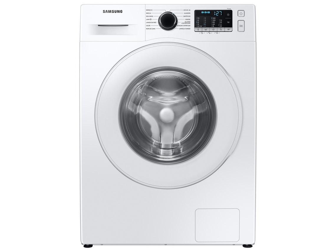Lavadora SAMSUNG WW11BGA046TEEC (11 Kg - 1400 rpm - Blanco)