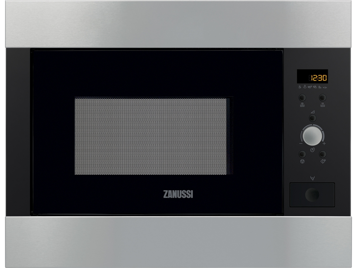 Microondas Integrable ZANUSSI ZBG26542XA (26 L - Con grill - Inox)