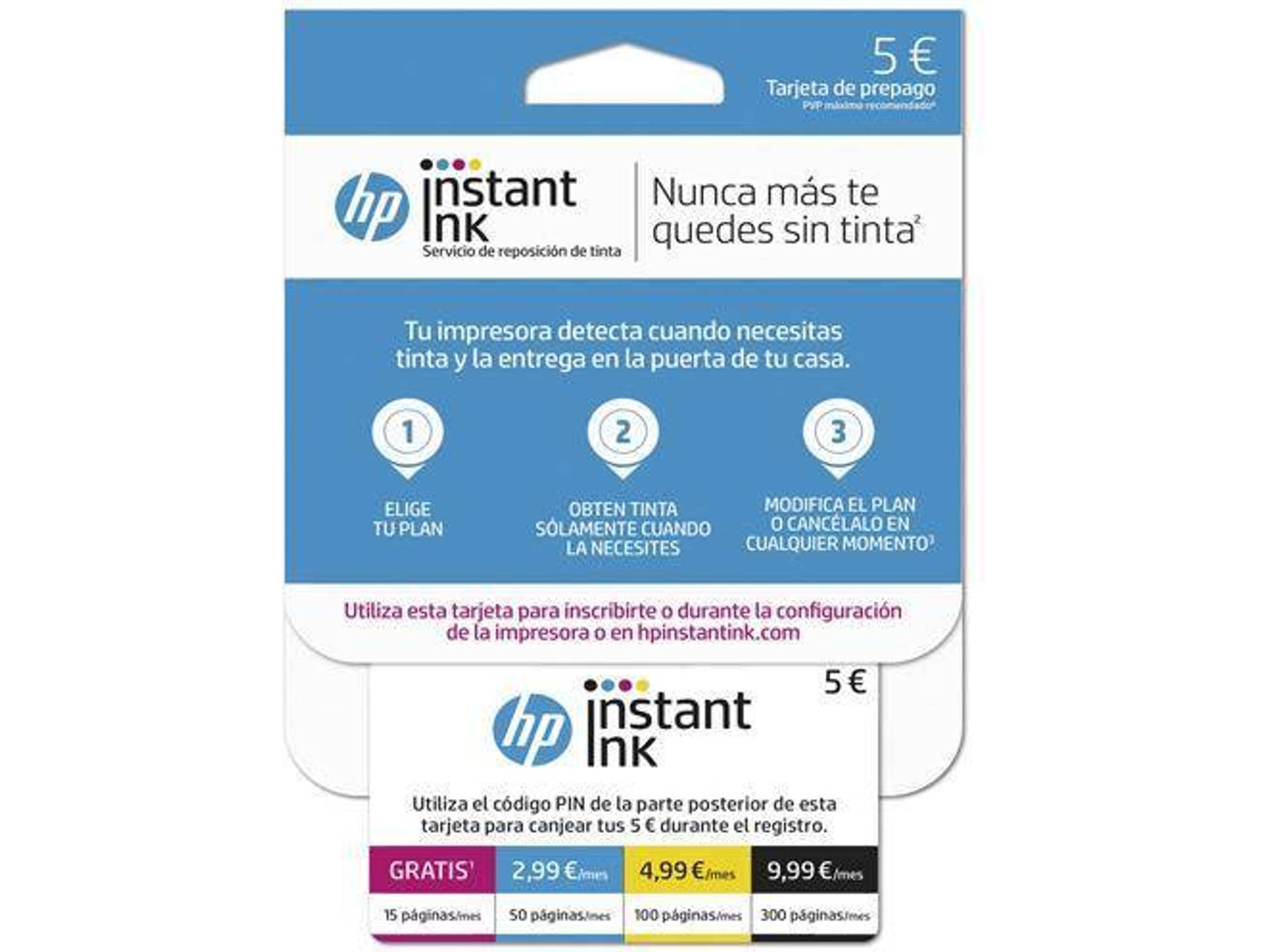 Plan HP Instant ink 15 - 1VU67AE