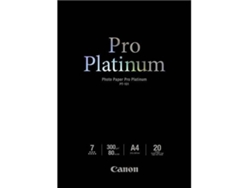 Papel Fotográfico CANON Pro Platinum PT-101 A4