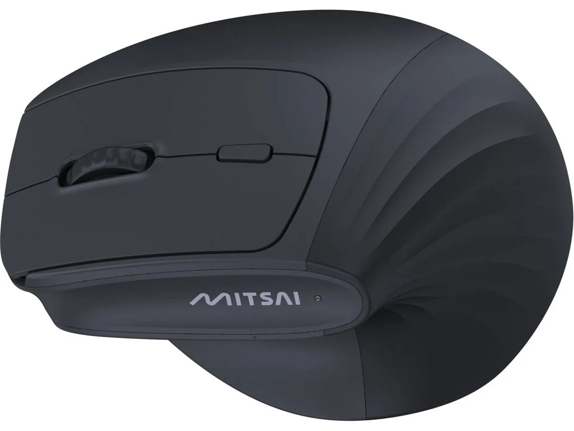 Ratón Ótico MITSAI D-MODE Ergonômico R851 PR (Negro) | Worten Canarias