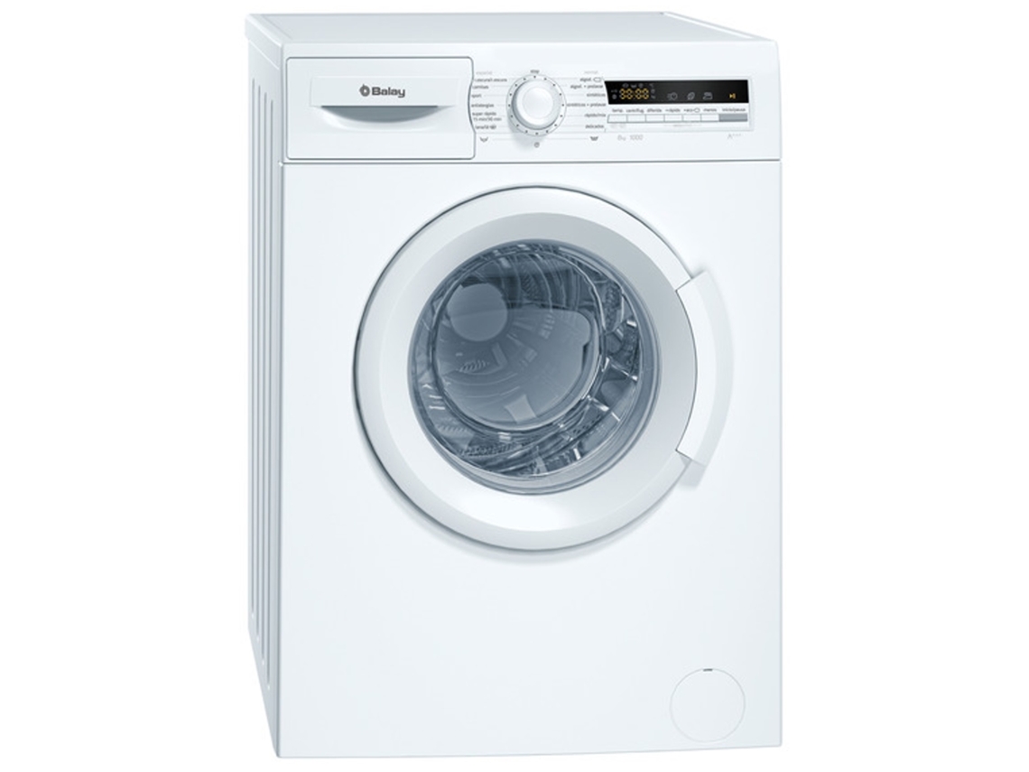 Lavadora BALAY 3TS60107 (6 kg - 1000 rpm - Blanco)