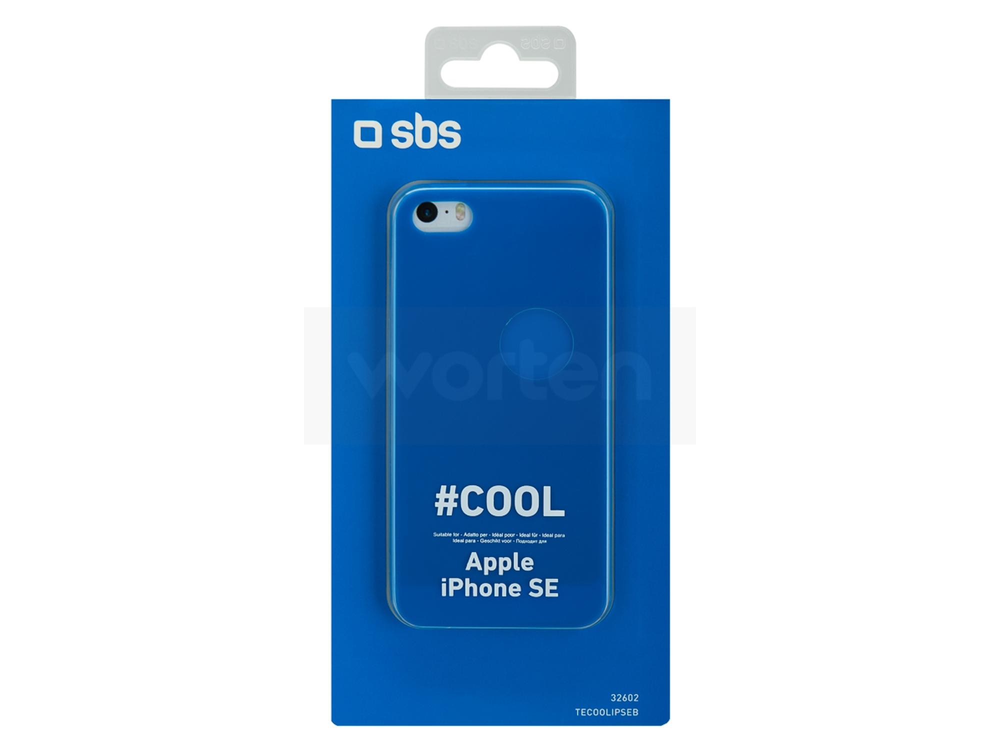 Carcasa iPhone SE, 5, 5s SBS Cool Azul