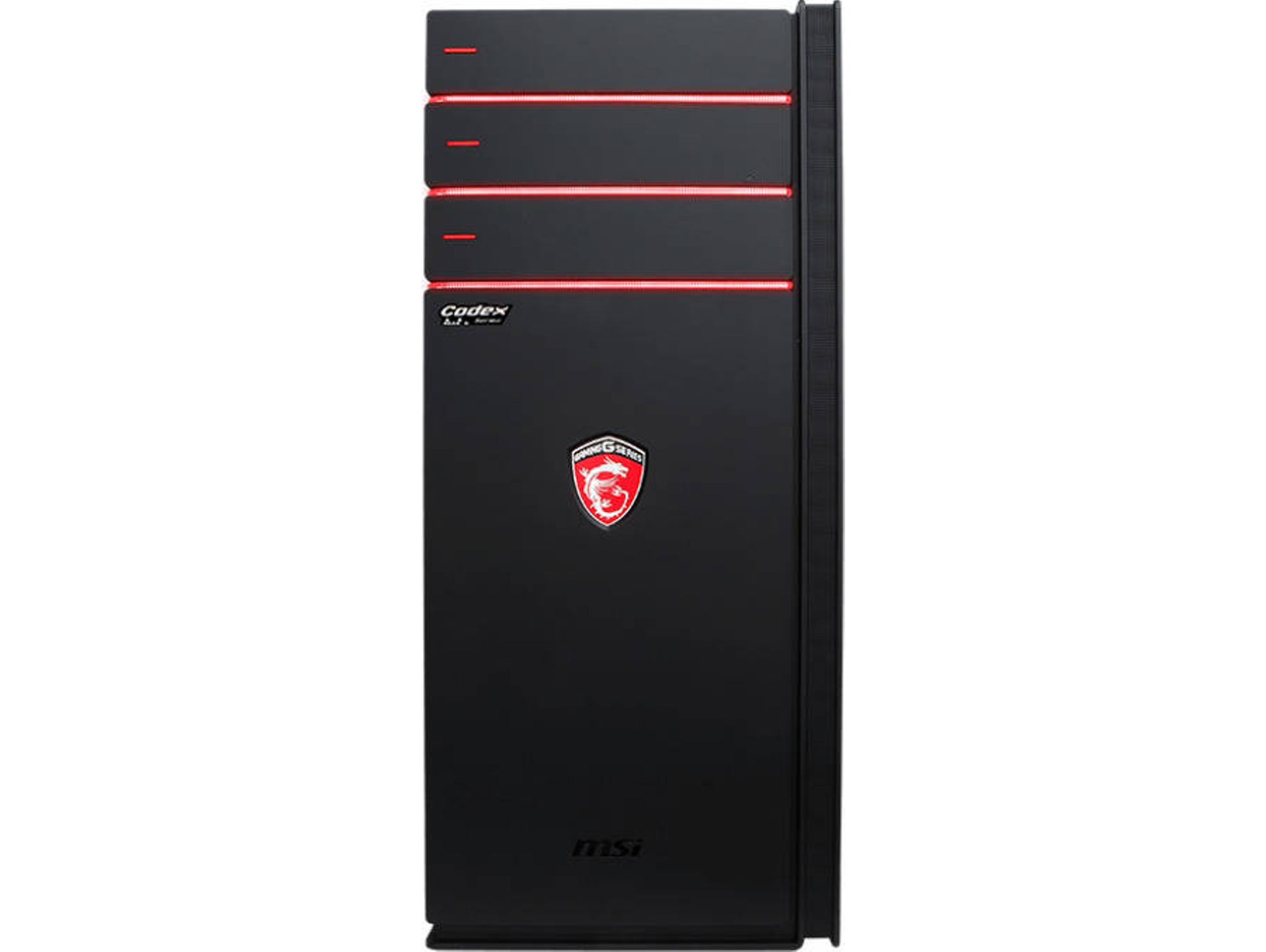 Desktop Gaming MSI Codex 3 8RC275 (Intel Core i5-8400 - NVIDIA GeForce GTX 1060 - RAM: 8 GB - 1 TB HDD + 128 GB SSD)