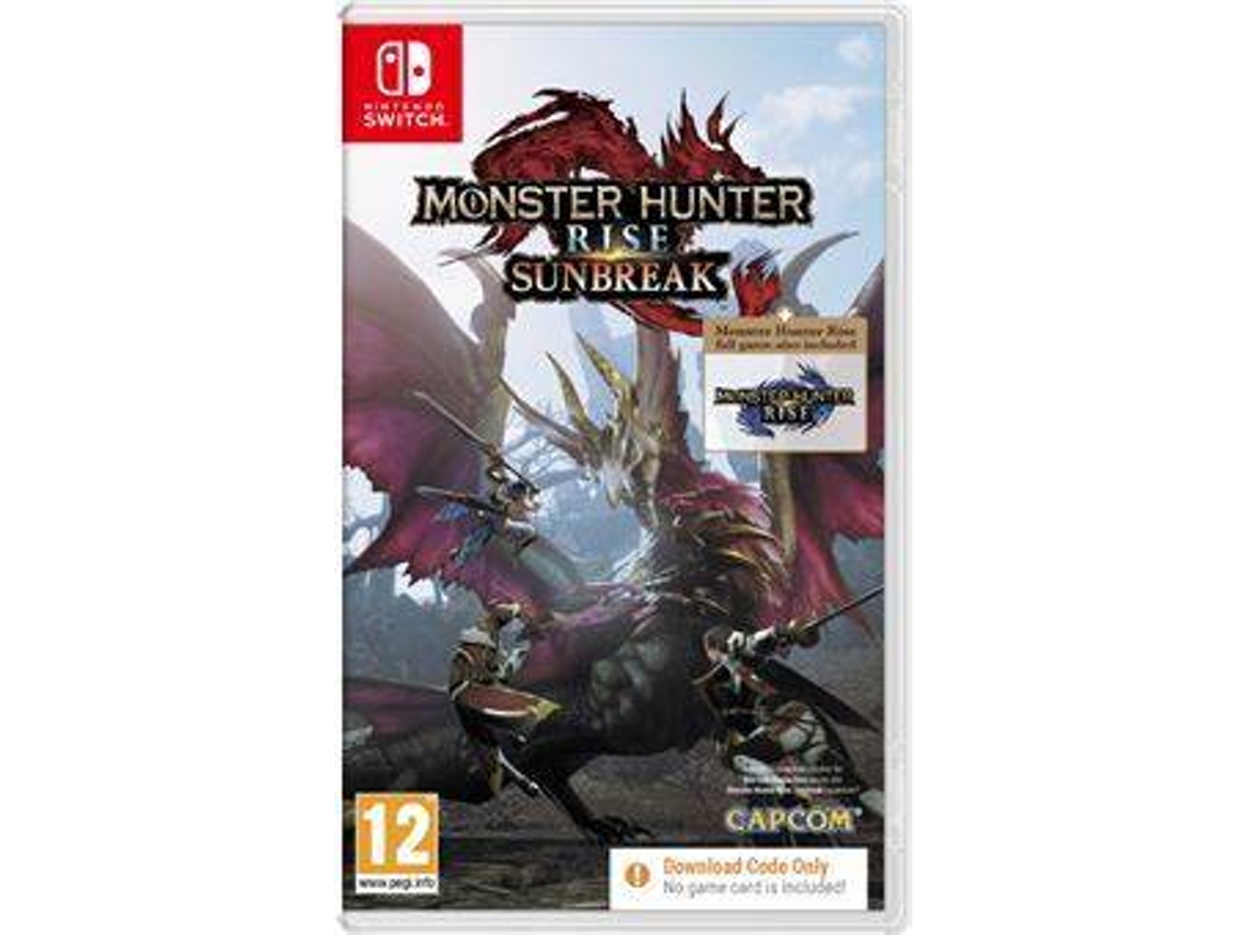 Juego NSW Monster Hunter Rise Sunbreak CIAB