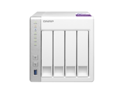 NAS QNAP TS-431P 4BAH (4 BahÃ­as - 0 TB)