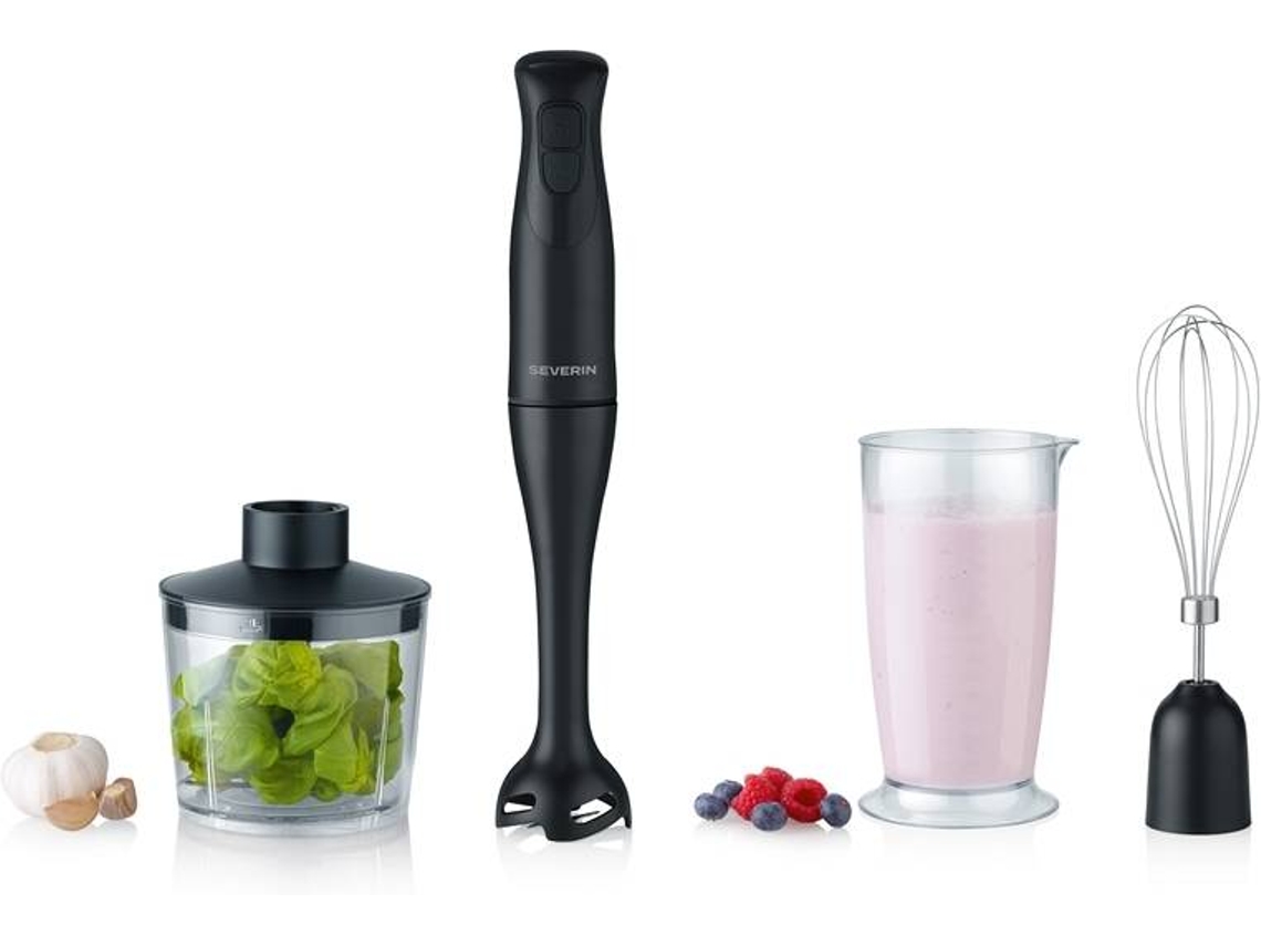 Batidora de Mano con Accesorios SEVERIN SM3762 (350 W - Negro)