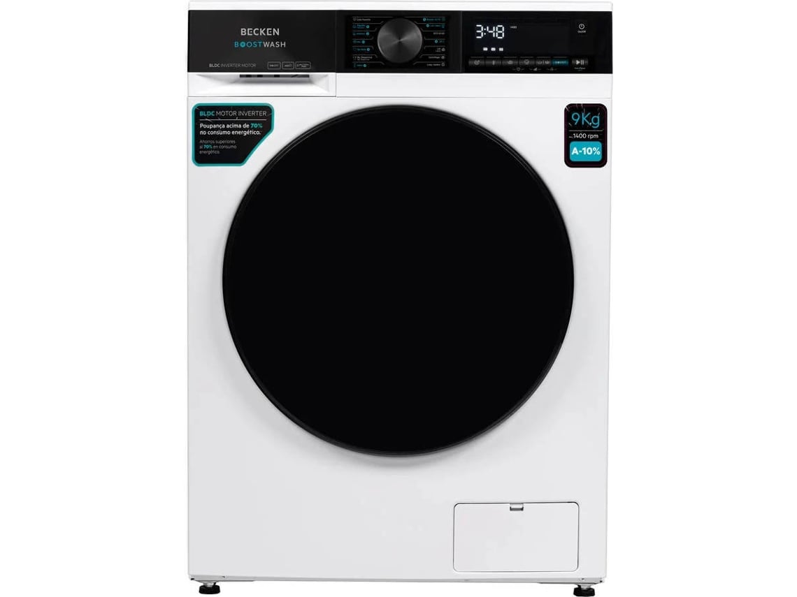 Lavadora BECKEN Booswach BWM8813N WH (9 kg - 1350 RPM - Blanco)