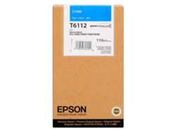 Cartucho de Tinta Original EPSON C13T611200 T6112 Cián  - para Stylus Pro 7400, Pro 7450, Pro 9400, Pro 9450