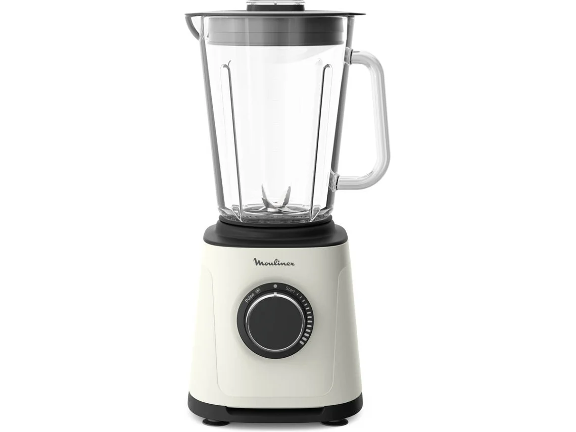 Batidora de Vaso MOULINEX Perfectmix Essential LM771AF0 (2 L - 1200 W - Blanco/Negro)
