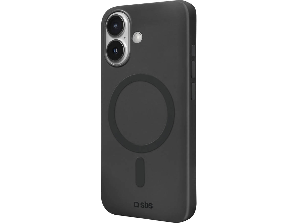 Funda SBS Instinct MagSafe iPhone 16 Plus (Negro)