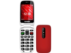 Teléfono Móvil Sénior TELEFUNKEN S445 (2.8'' - 2G - Rojo)