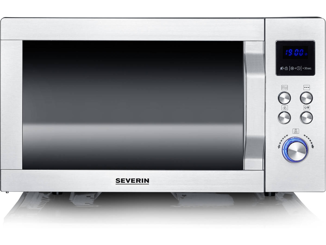 Microondas SEVERIN MW7777 (25 L - Con Grill - Inox)