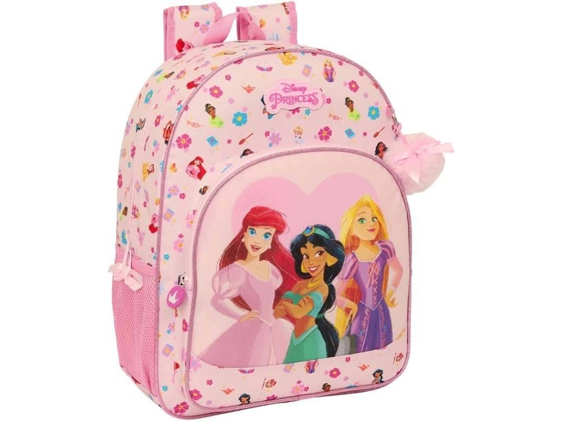 Mochila Escolar PRINCESSES DISNEY Summer Adventures Poliester Rosa Worten Canarias