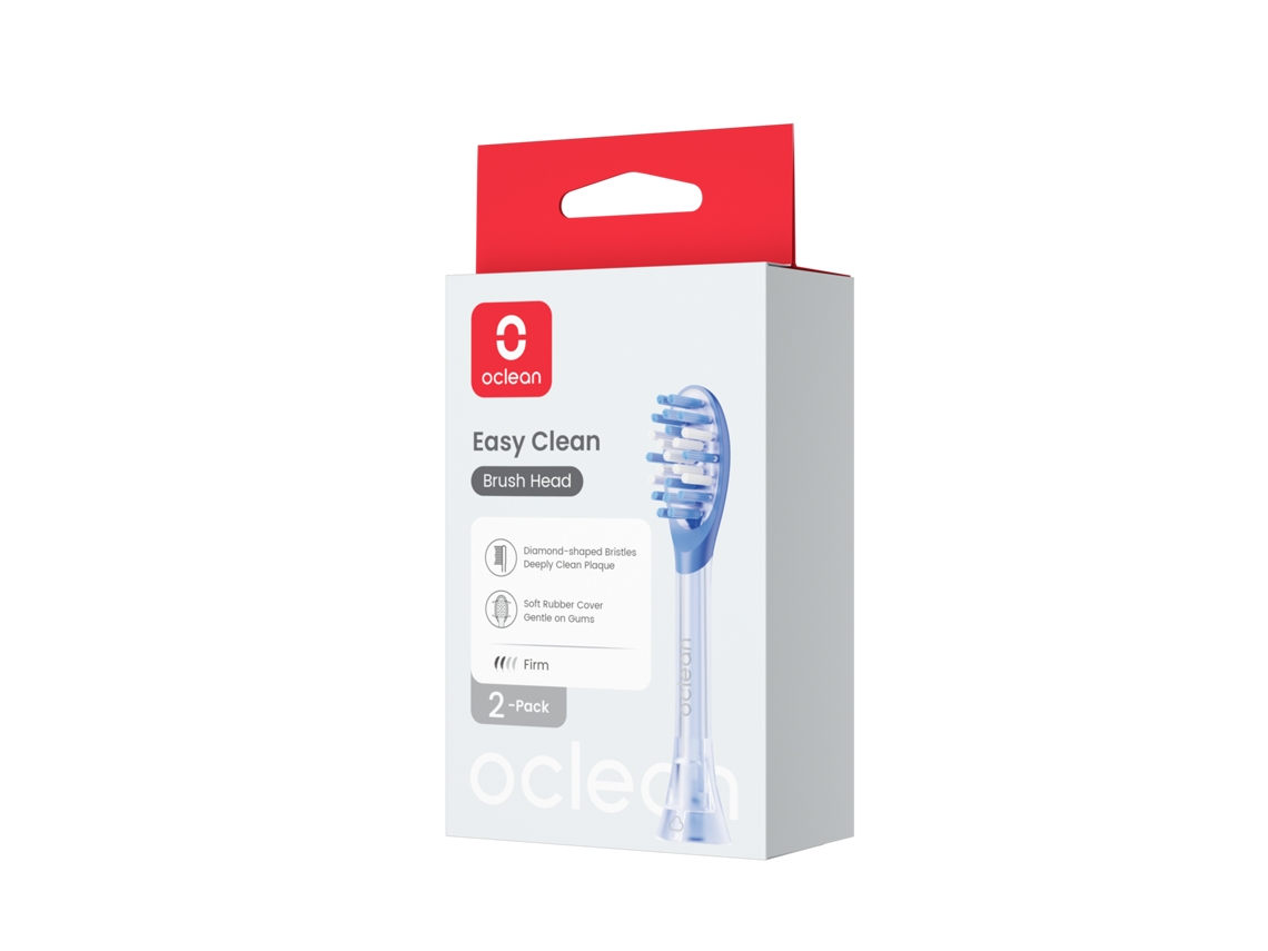 Recarga Cepillo Dientes OCLEAN Easy Azul (2 unidades)  