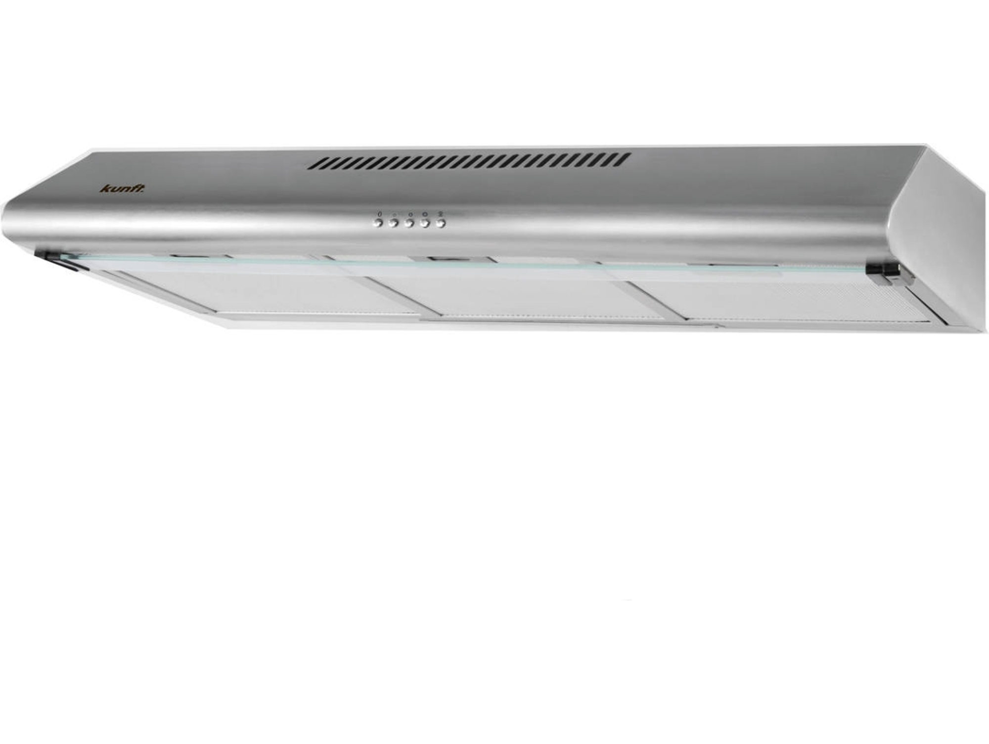 Campana KUNFT KCHS3125 IX (347 m3/h - 90 cm - Inox)