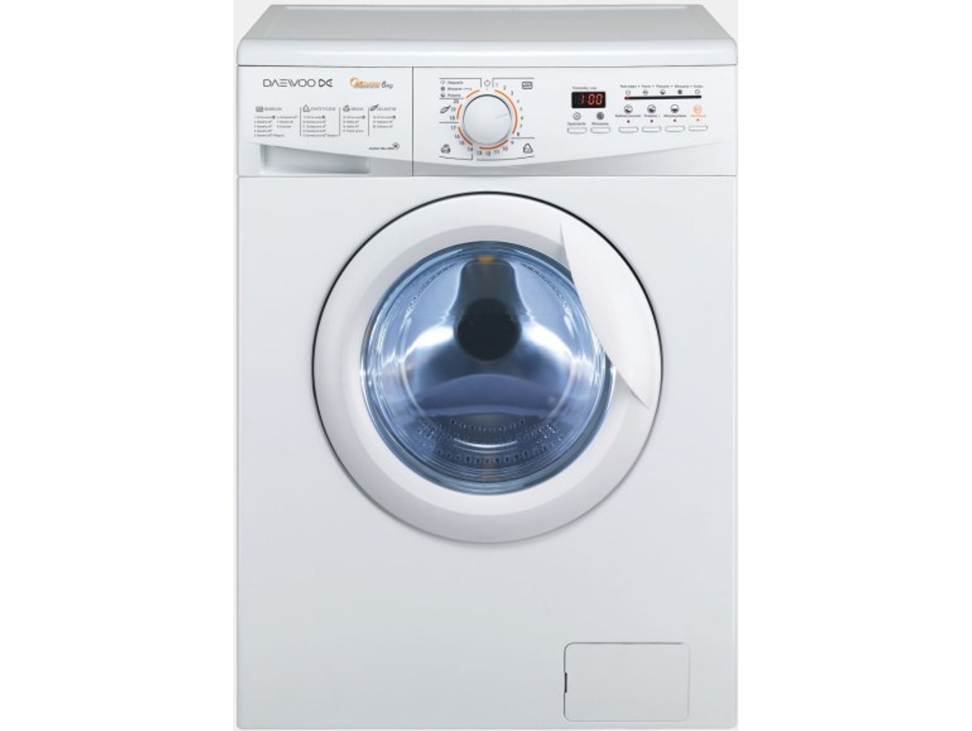 Lavadora DAEWOO DWD- M1031 (6 kg - 1000 rpm - Blanco)