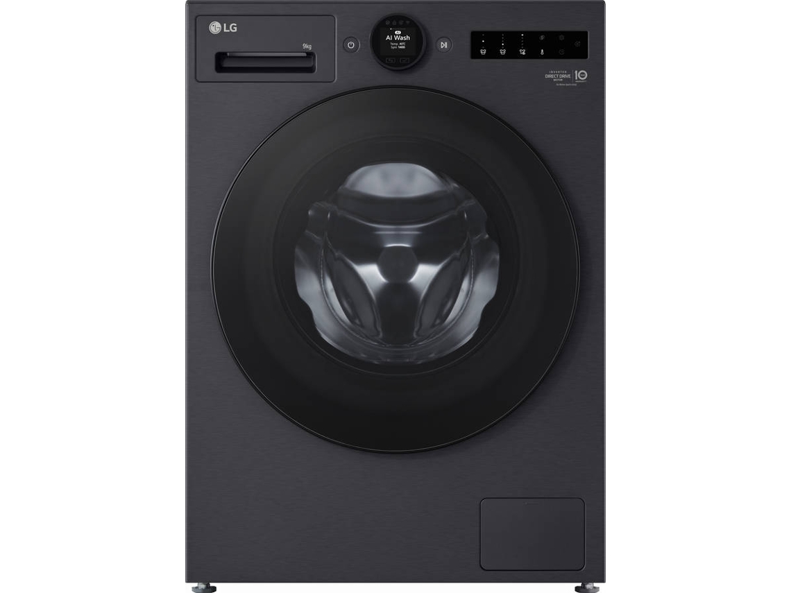 Lavadora LG F4X7009TBB (9 kg - 1400 rpm - Negro)