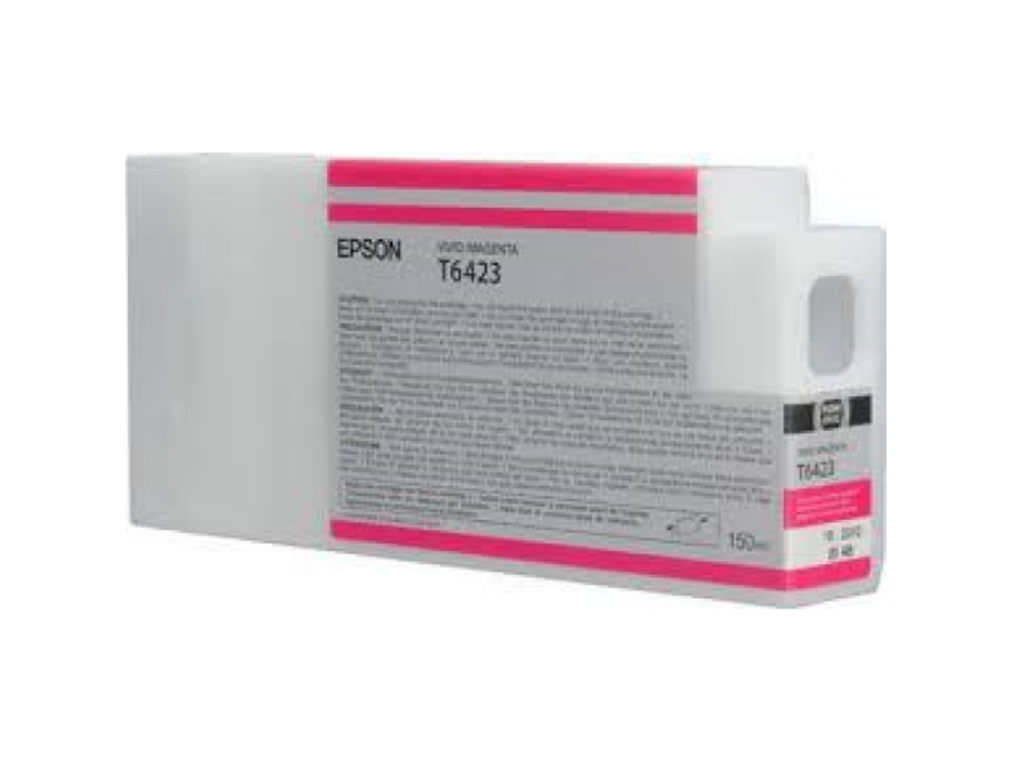 Cartucho de tinta original EPSON, C13T642300, T6423 Magenta