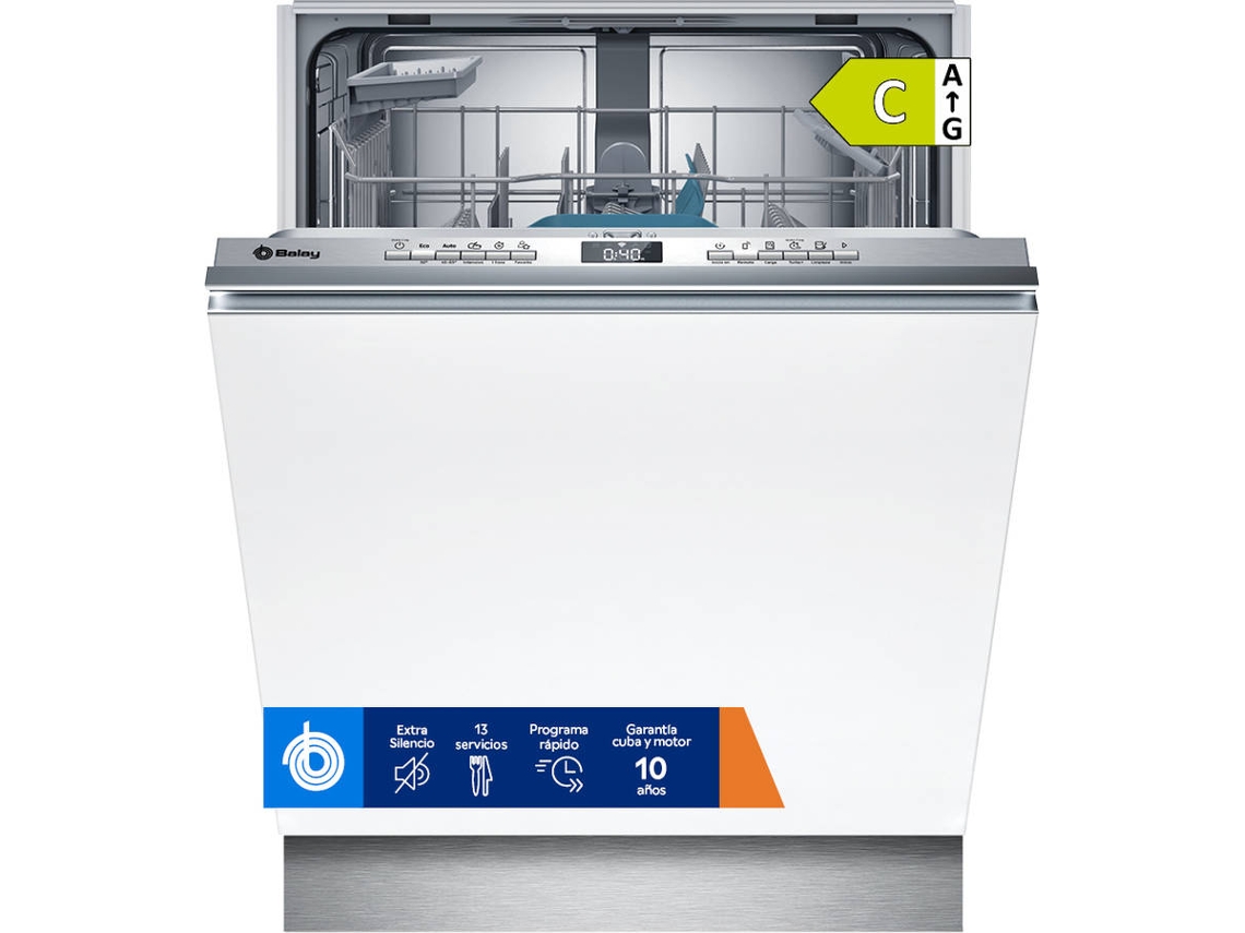 Lavavajillas Integrable BALAY 3VF6360SA (14 Cubiertos - 60 cm - Panel Inox)