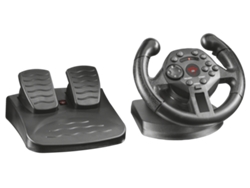 Volante + Pedales TRUST GXT 570 (Multiplataforma - Negro)