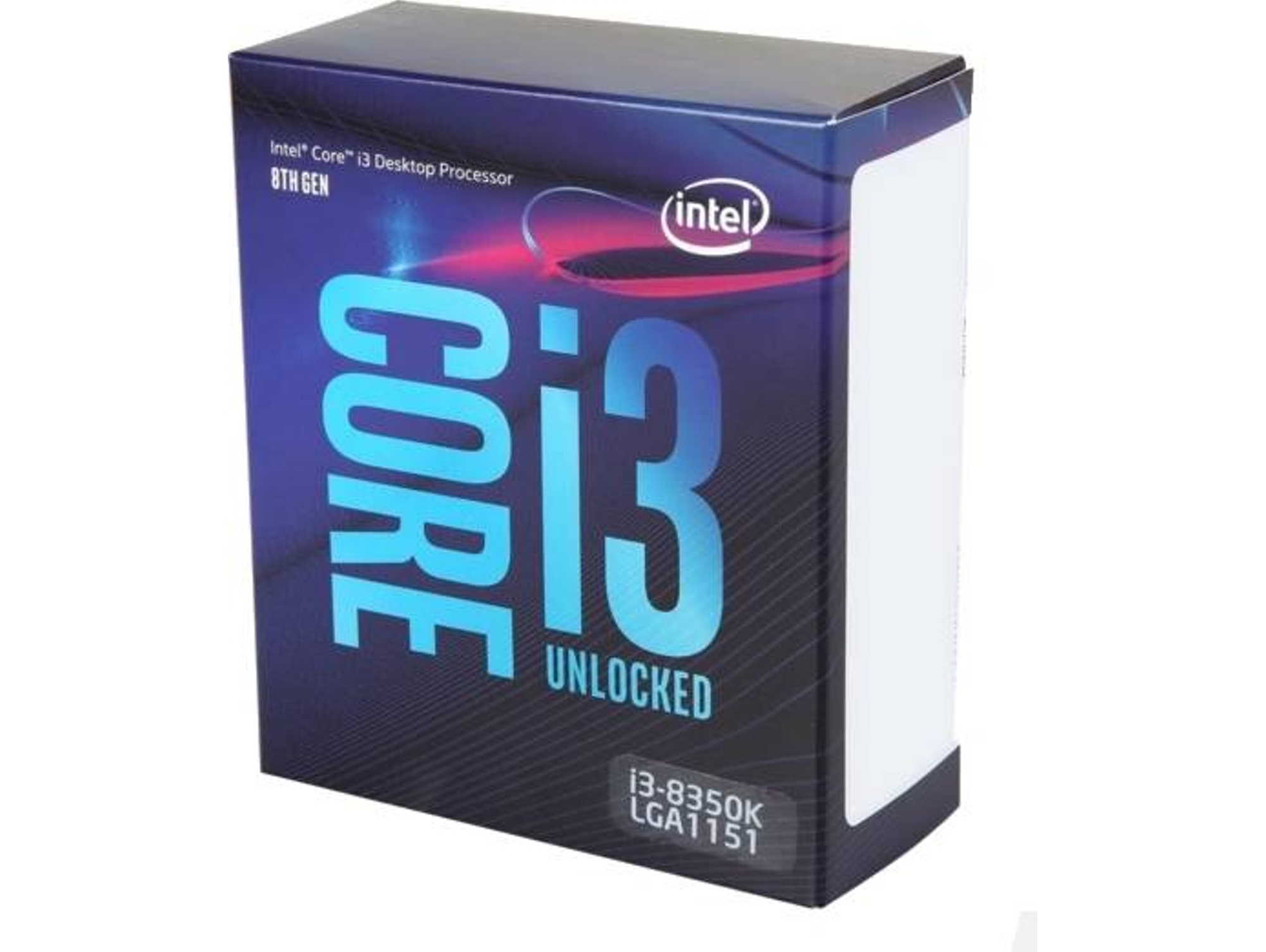 Procesador INTEL Core i3-8350K (Socket LGA1151 - Quad-Core - 4.0 GHz)