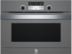 Horno a Vapor y Microondas BALAY 3CH5656A0 (36 L - 59.4 cm - Gris)