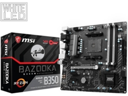 Placa Base MSI B350 (Socket AM4 - AMD B350 - Micro ATX)