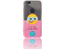 Carcasa iPhone 6, 6s EMOJI Pirata Rosa