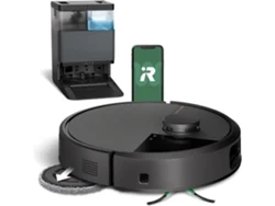 Aspirador Robot IROBOT Roomba Plus 506 Combo + Base Autowash (Autonomía: 180 min - Negro)
