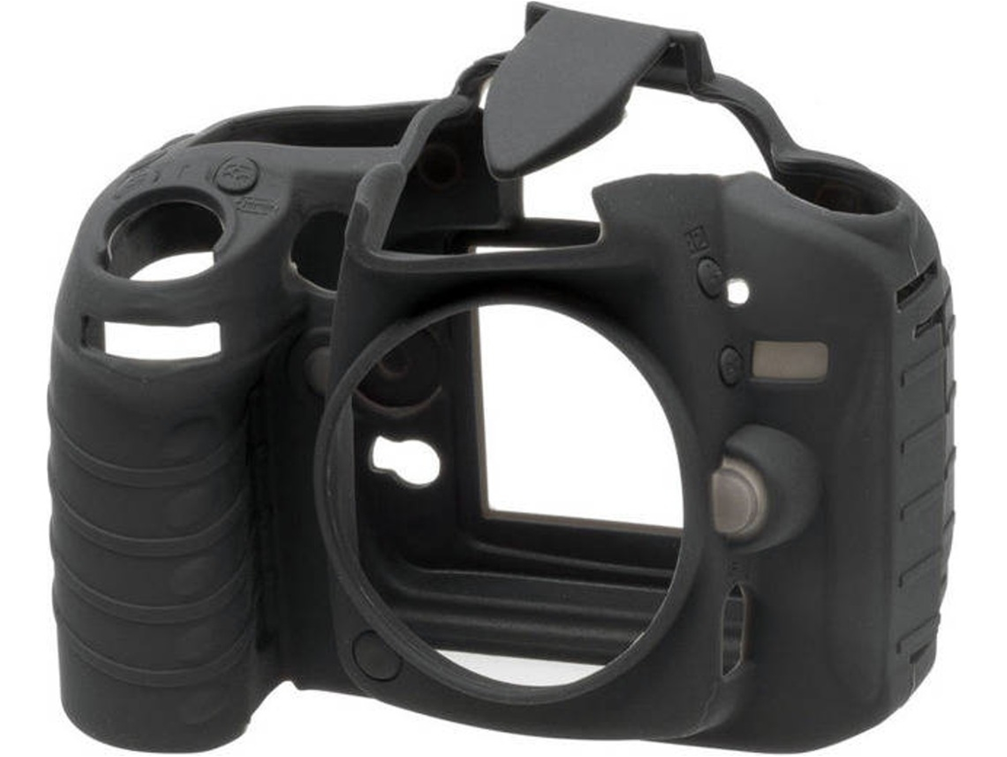 Funda silicona EASYCOVER Nikon D90 Negro