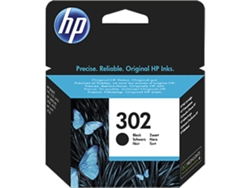 Cartucho de tinta Original HP 302 Negro para HP DeskJet 2130, 3630 HP OfficeJet 3830, 4650 HP ENVY 4520