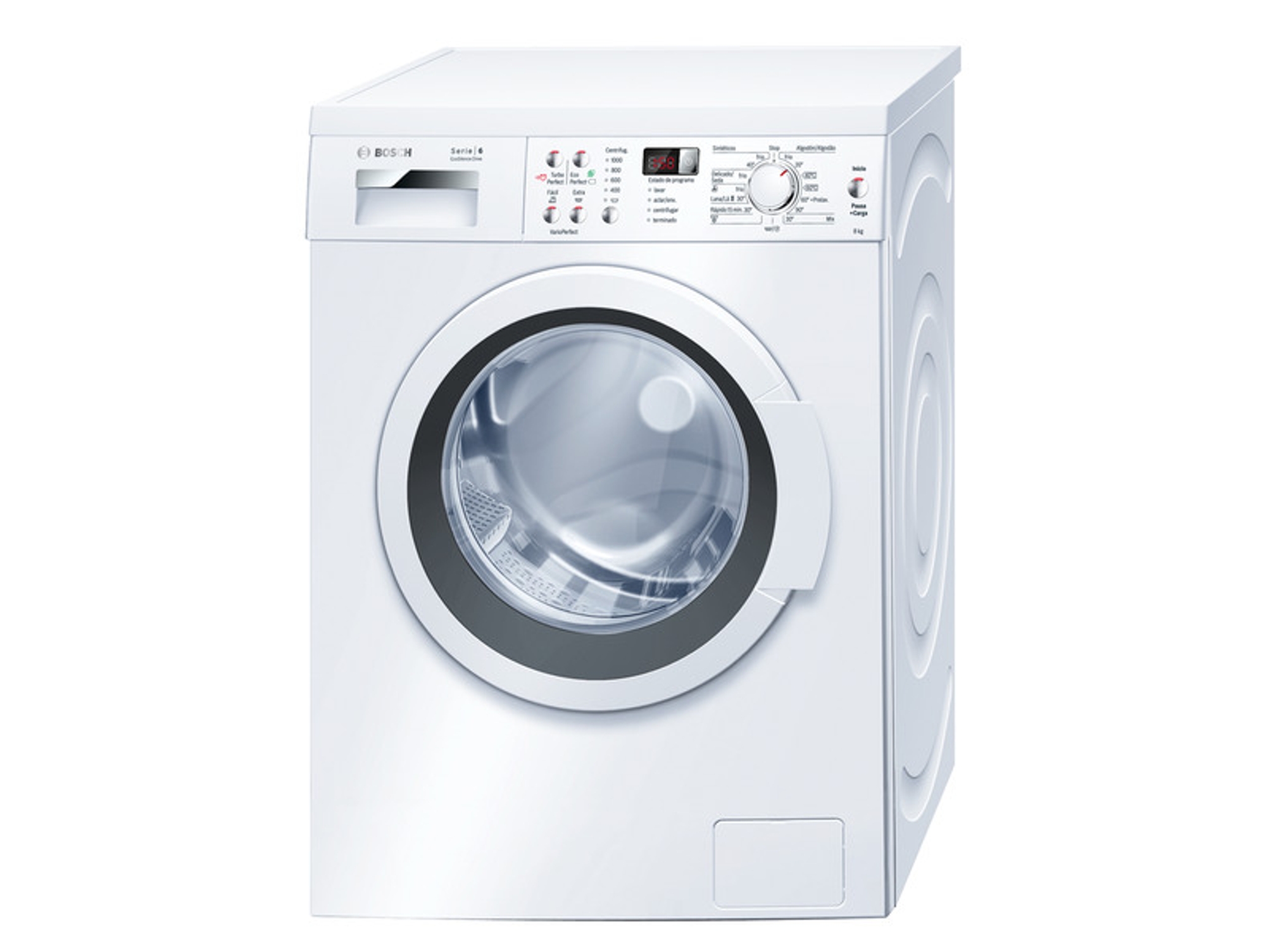 Lavadora BOSCH WAQ20368ES (8 kg - 1000 rpm - Blanco)