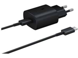 Adaptador con Cable SAMSUNG (25W - Negro)