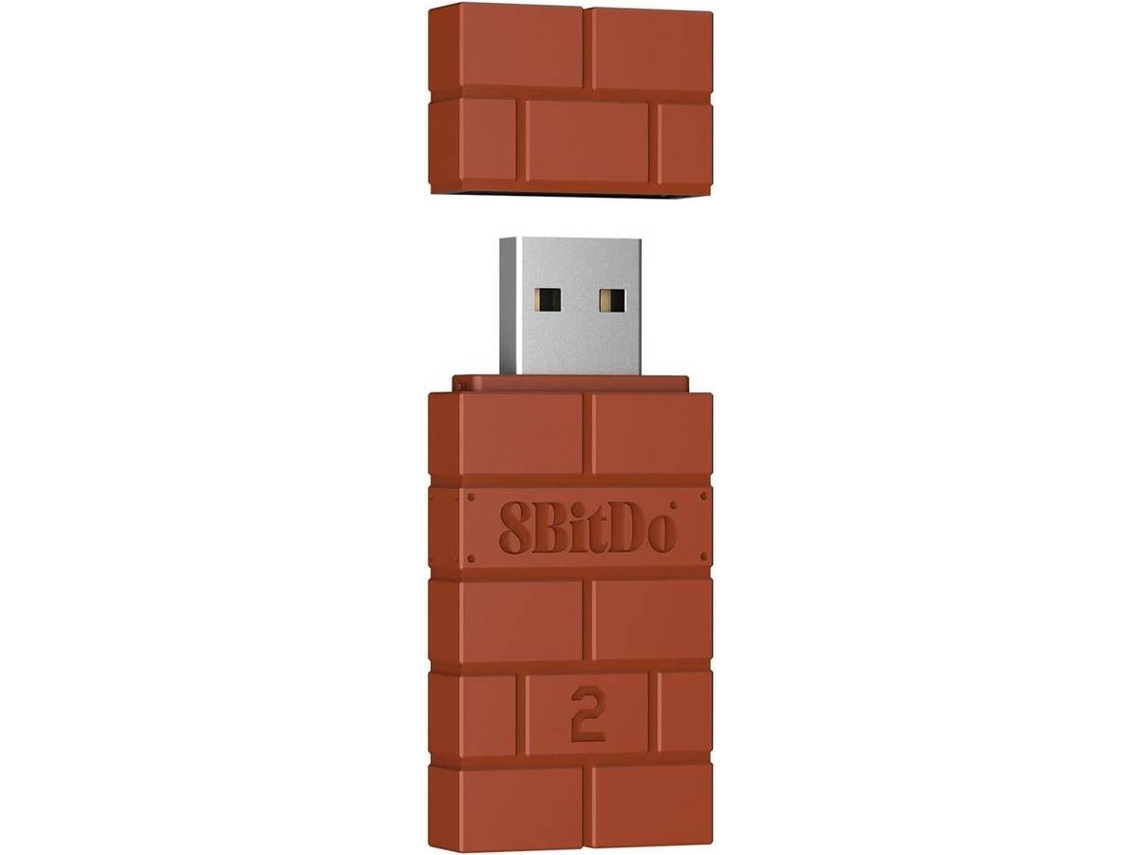 Adaptador inalámbrico USB 8BITDO (Multipropósito - Marrón)