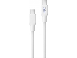 Cable MYWAI (USB-C - USB-C - Blanco)