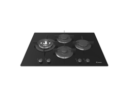Placa de Gas CANDY CVG74SQPN (Gas Natural - 51 cm - Negro)
