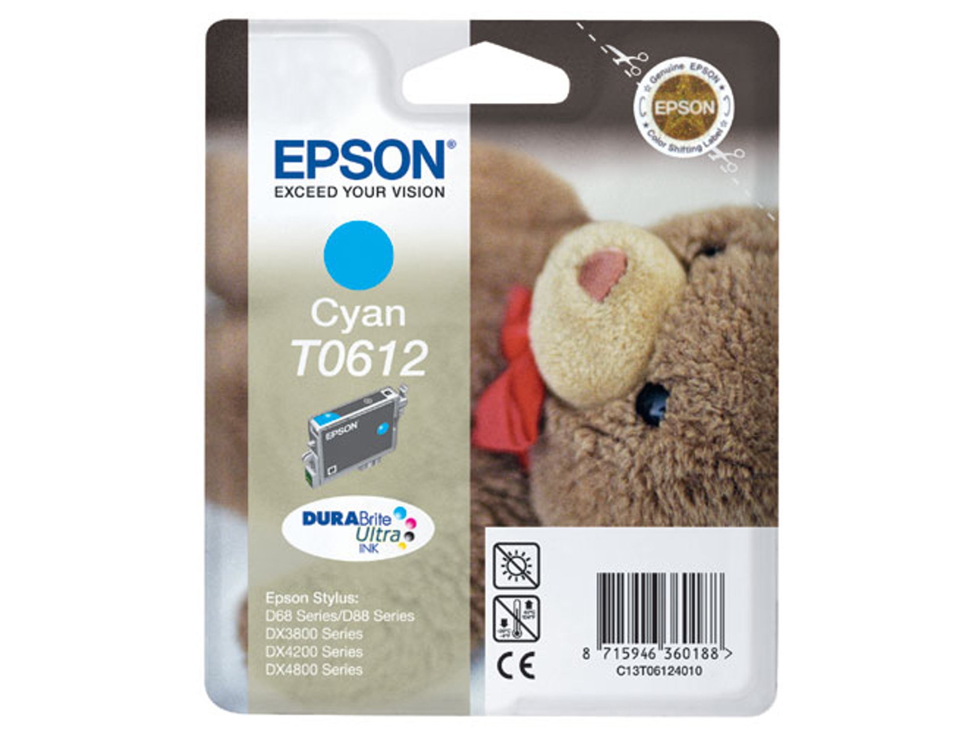 Cartucho EPSON T0612 Azul (C13T06124020)