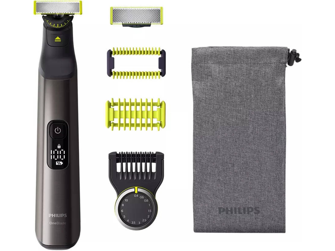 Recortador Multifuncional PHILIPS OneBlade Pro 360 QP6551/15 (Autonomía 120 min - Batería)