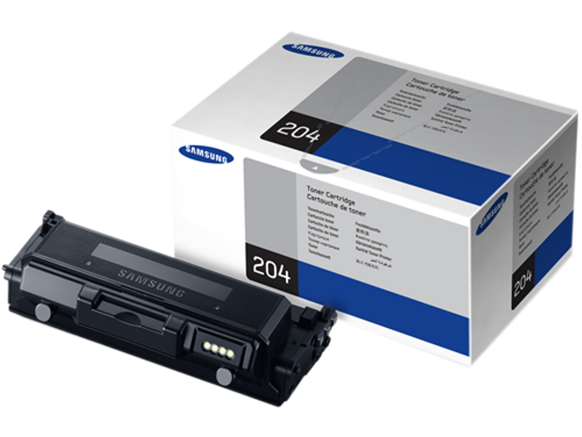 Tóner Original SAMSUNG MLT-D204S Negro compatible con M3325/M3375/M3825/M3875/M4025/M4075